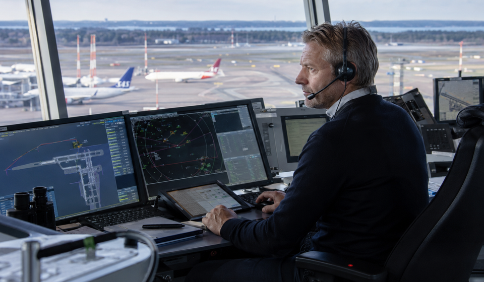 flygledare lön