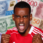 alexander isak lön