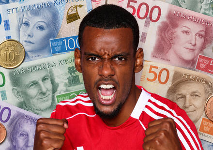 alexander isak lön