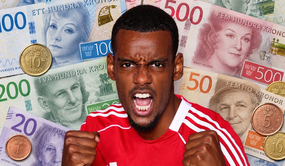 alexander isak lön