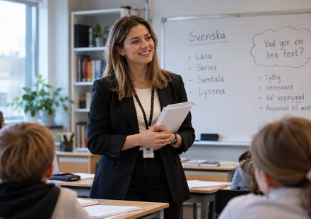 nyexaminerad lärare lön