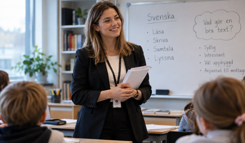nyexaminerad lärare lön