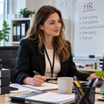 hr administratör lön