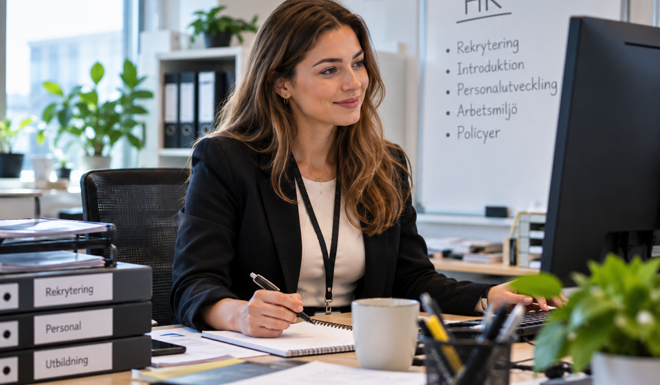 hr administratör lön
