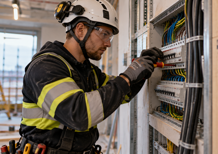elektriker lön